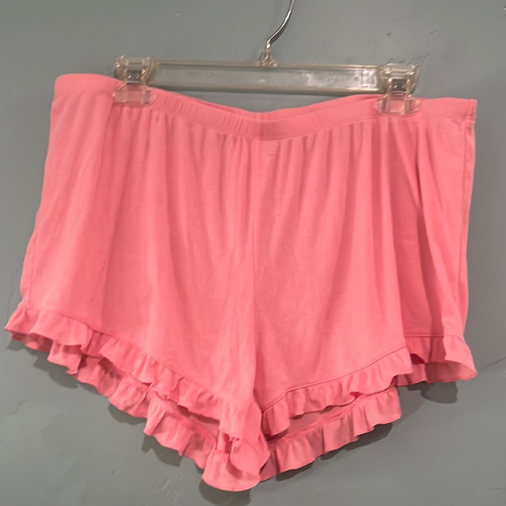 Pink pijama shorts